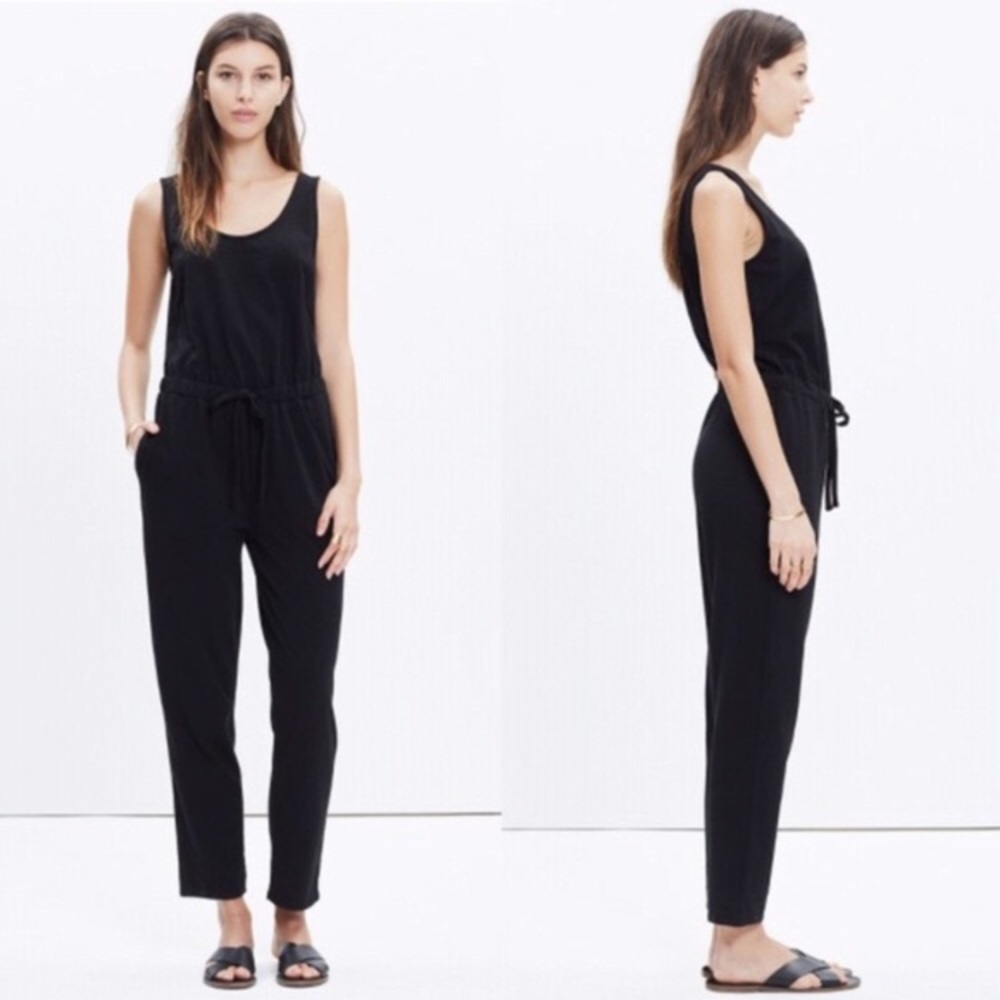 Madewell drawstring jumpsuit